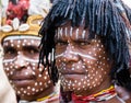 Portrait Dani tribe Warrior.